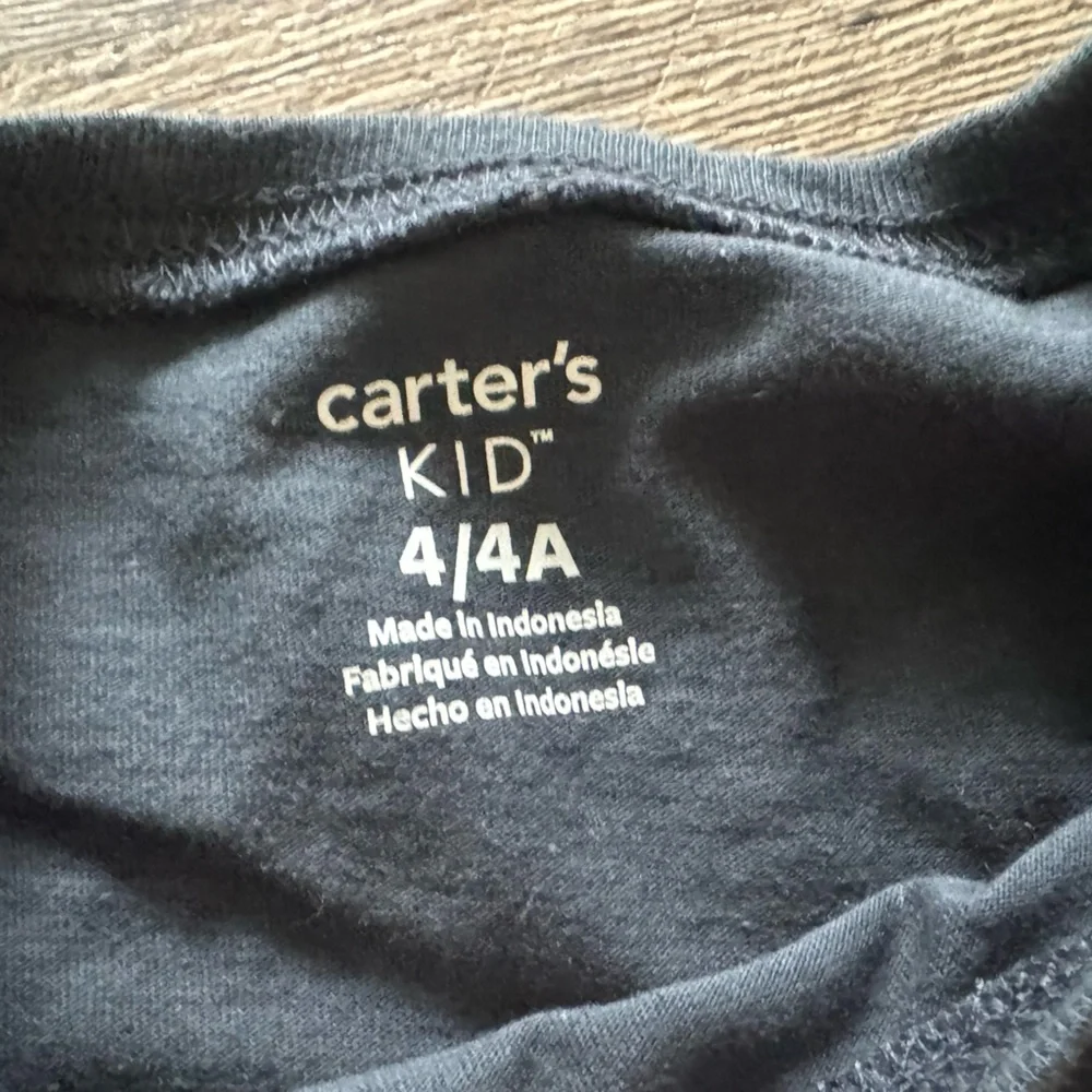 5 for $20 ✨Carter's Kids Girls 100% Cotton Long Sleeve‎ Shirt Sz 4